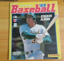 Vtg Panini 1989 Vintage Baseball Sticker 