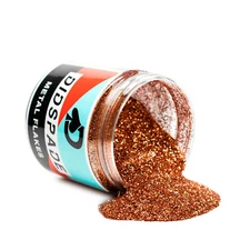 2oz Penny Chopper 0.008 Copper Micro Metal Flake - Solvent Resistant Glitter