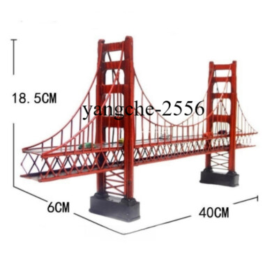 Ironwork San Francisco Golden Gate Bridge Model Retro Ornaments