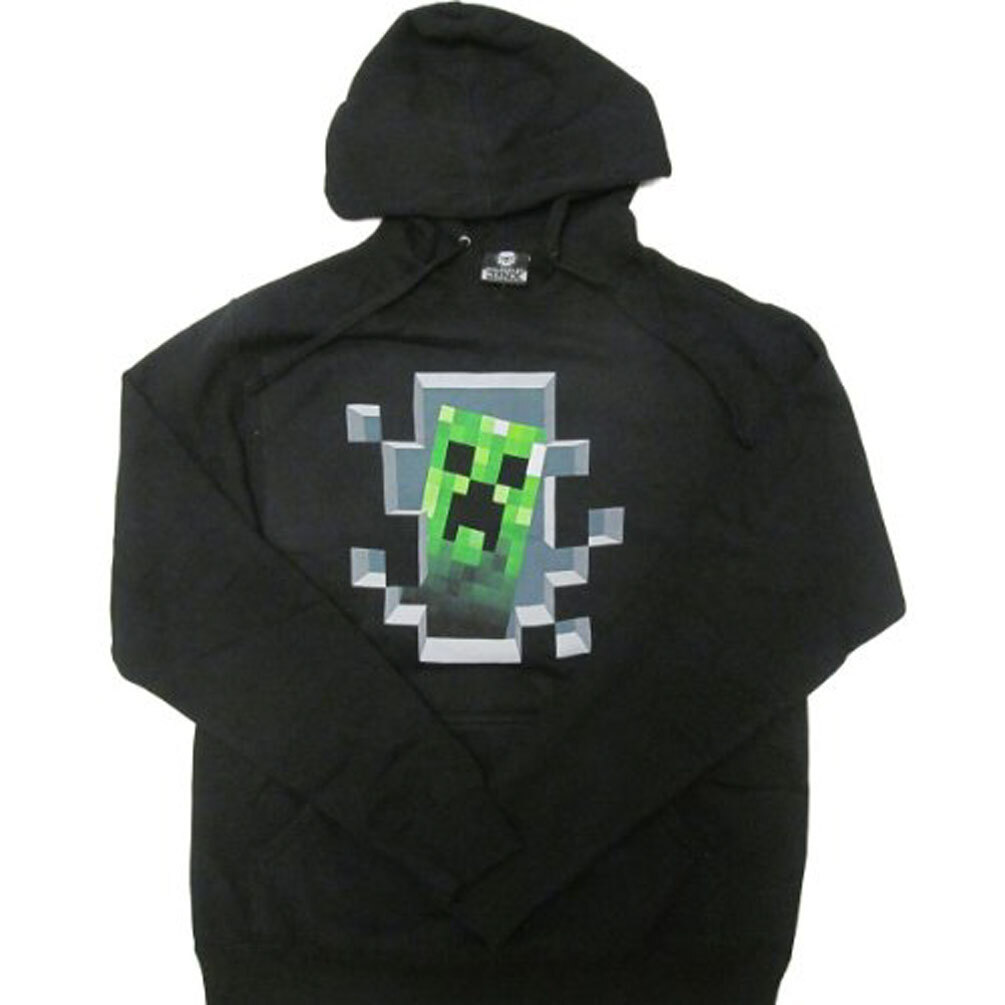 Minecraft Creeper Hoodie Girl Skin