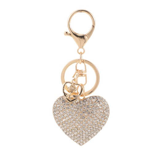 Crystal Jewelry Keychain Bag Hanging Decor Bling Keychains for Women