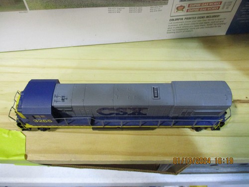 CSX 3265 HO ATLAS 8697 GE U23B LOCOMOTIVE NCE DC DCC DECODER. BRIGHT FUTURE - Picture 5 of 7