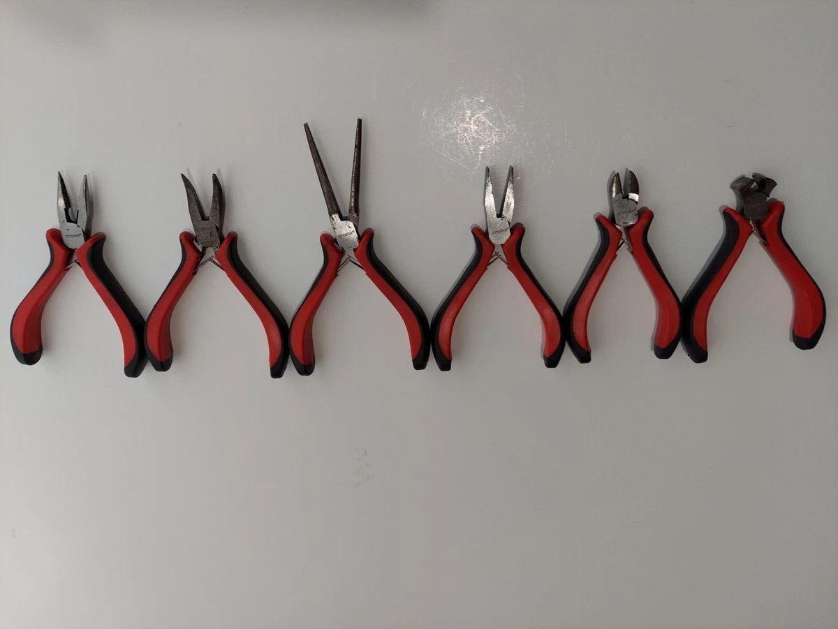 6 PCS 4 INCHES LONG MINI PLIERS TOOL SET PITTSBURGH