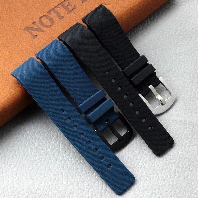 20/23mm Watch Strap for Cartier Santos 100 W20073x8 Silicone