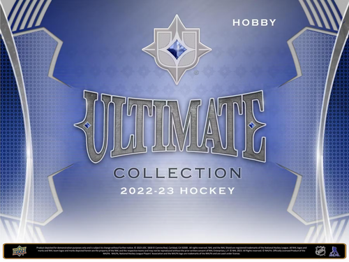 2022-23 Upper Deck Ultimate Collection Hockey Hobby Box (Factory Sealed) - Picture 2 of 10