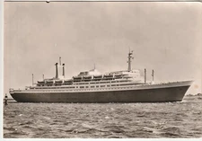 LARGE RPPC DSS ROTTERDAM FLAGSHIP OCEAN LINER HOLLAND AMERICA LINE