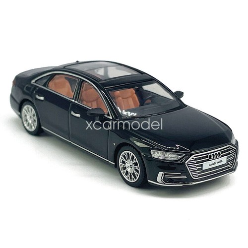 1/64 Scale Audi A8L Diecast Model Car Metal Vehicle Kids Toy for Boys Black Gift - Bild 1 von 13