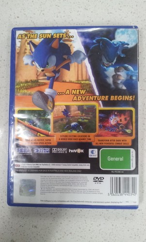 Sonic Unleashed Ps2 Game Used Pal Region Ebay