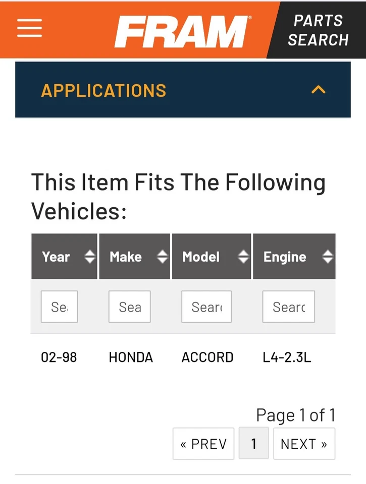 Дополнительный защитный воздушный фильтр рамы CA8133 1998 1999 2000 2001 2002 Honda Accord 2,4 л - Изображение 3 из 4