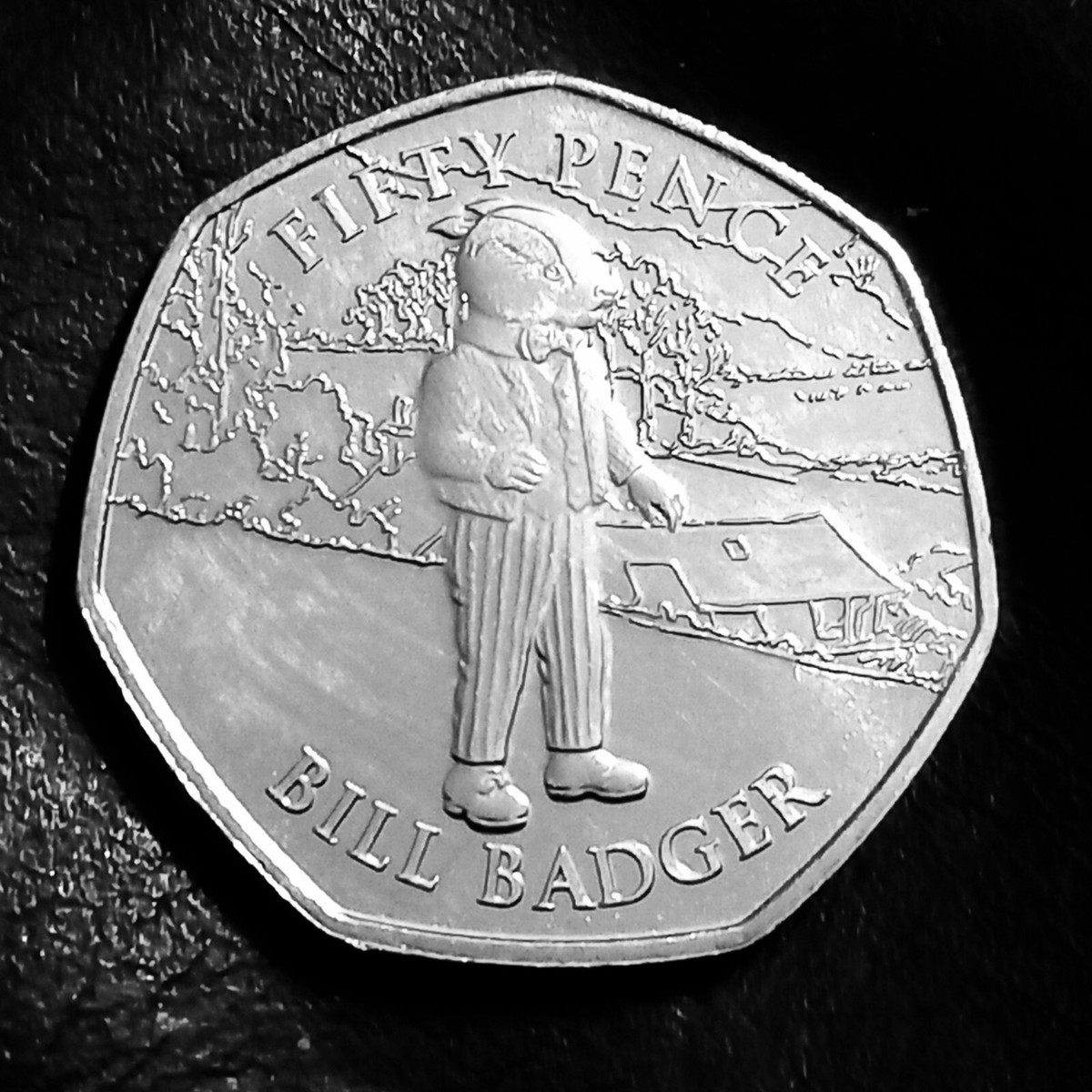 2020 Isle Of Man 50p - Bill Badger | eBay UK