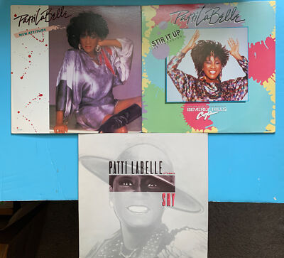 Lot 3 Patti LaBelle 12  Remix Singles New Attitude Stir It Up Shy