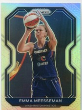 2021 Panini WNBA Prizm EMMA MEESSEMAN #54 SILVER PRIZM MYSTICS