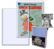 1 BCW Golden Age Comic Book Holder 38-55 Topload 8x11x5mm Plastic Rigid Case