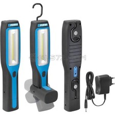LAMPADA TORCIA RICARICABILE CON TECNOLOGIA LED COB OFFICINA GARAGE FERVI 0401