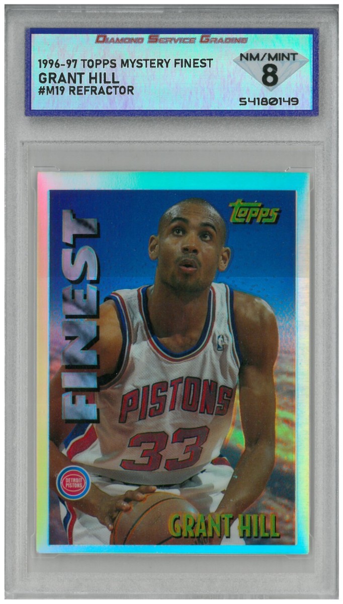 1996-97 Topps Mystery Finest GRANT HILL #M19 Refractor? DSG 8 NM 