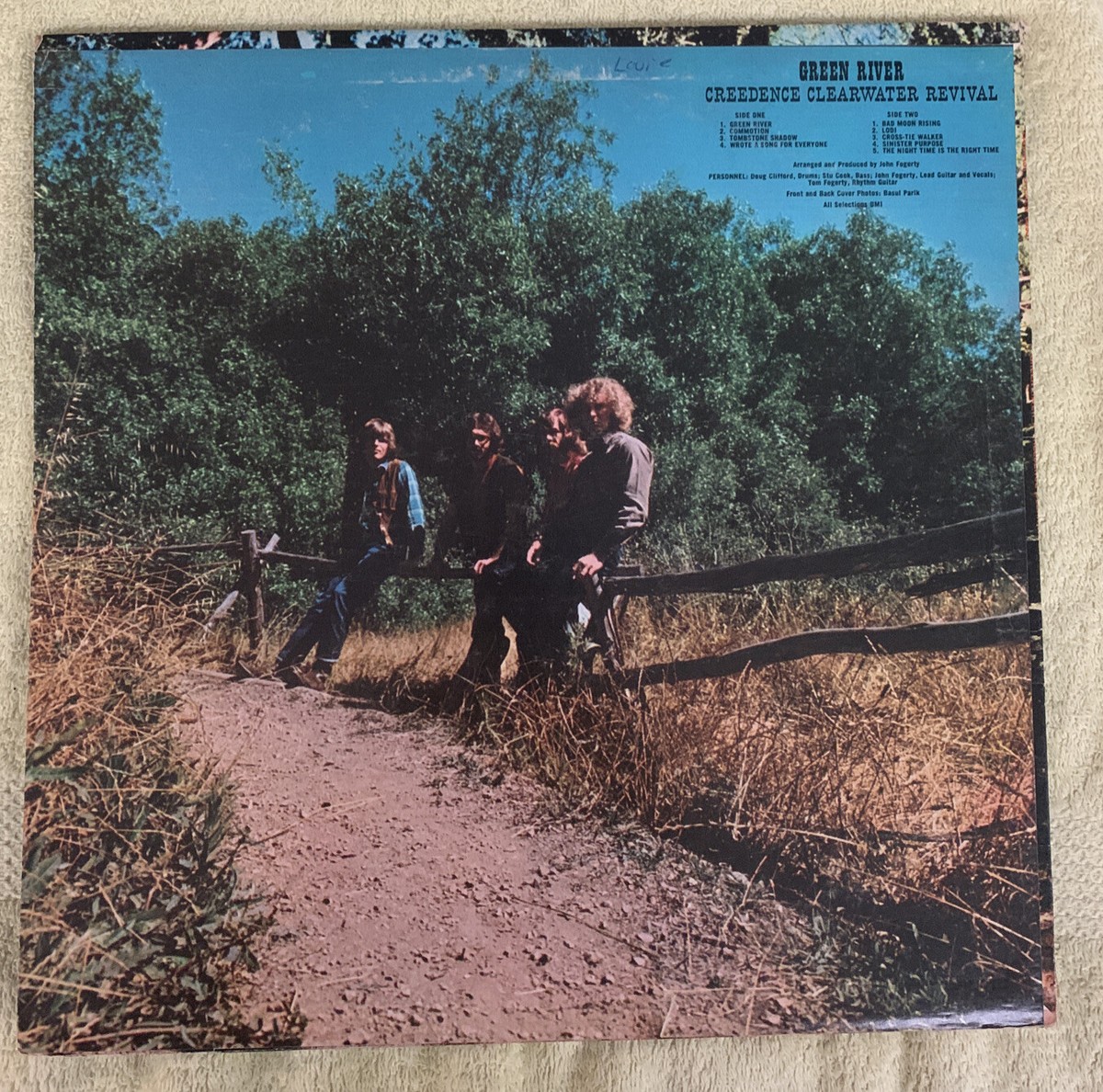 CREEDENCE CLEARWATER REVIVAL~GREEN RIVER~RARE ORIG '68