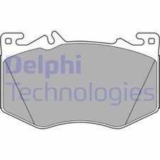 DELPHI Bremsbeläge Bremsbelegsatz vorne für Mercedes-Benz A-Klasse
