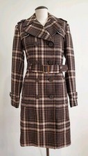Giacca Jacket Wool Winter Coat Trench Tweed