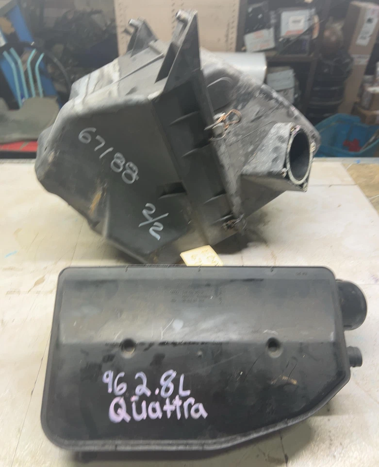 AUDI A6 1995-1998 1992-94 AUDI S4 Limpiador de admisión de aire Caja de filtro Conjunto de carcasa Foto 4 de 4