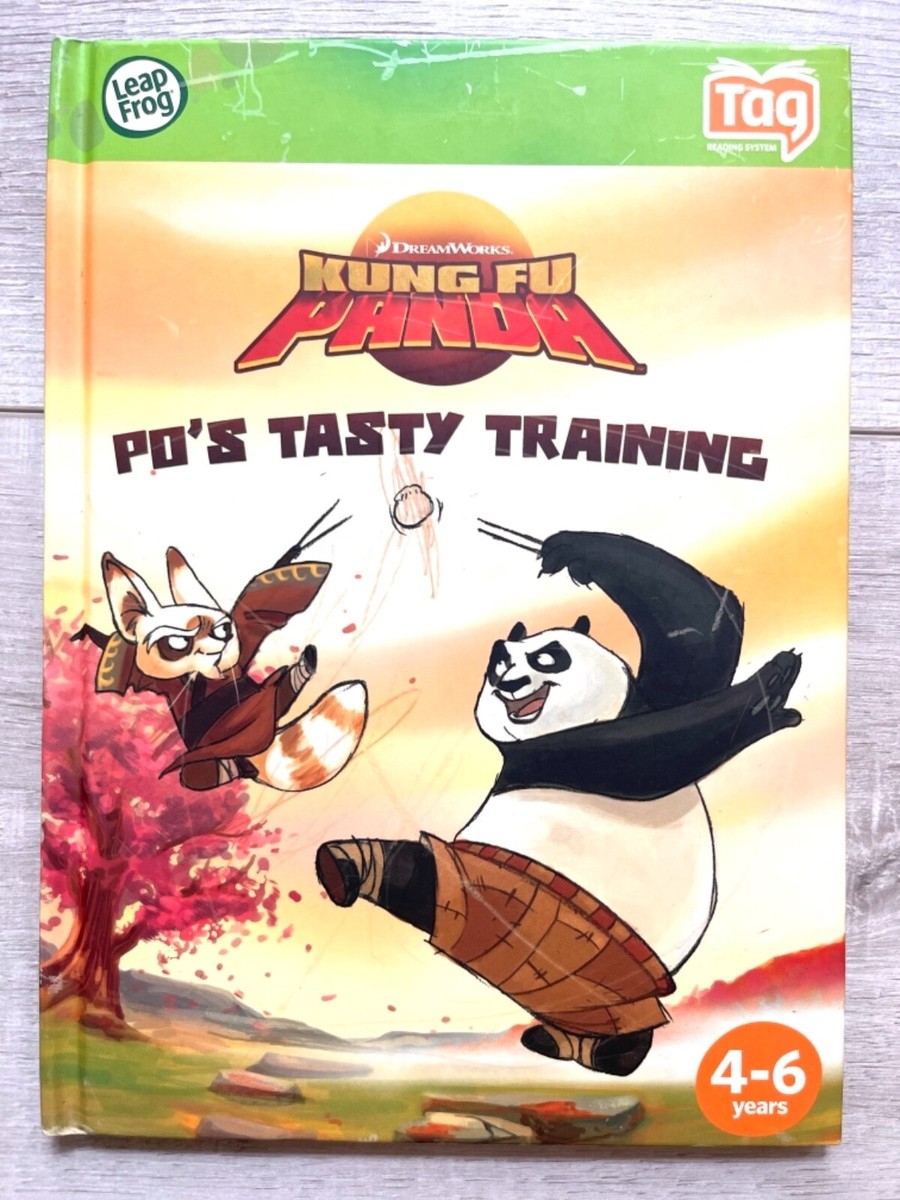 Kung Fu Panda Po's Tasty Training Leap Frog Tag Book Hardcover