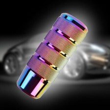 Jdm Universal Neo Chrome Aluminum Manual Gear Stick Shift Knob Lever Shifter