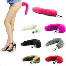 Fox Tail With Metal-Game-Funny-Toy Games FAST SHIPPING-US SELLER