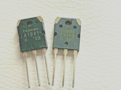 1 PAIR 2SA1941 + 2SC5198 Original TOSHIBA 