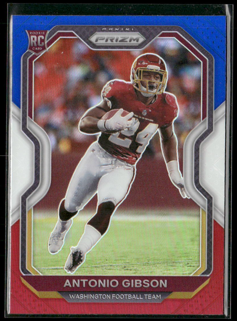 Antonio Gibson 2020 Panini Prizm Red White and Blue #384