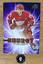 Dylan Larkin 2019-20 Upper Deck Series 1 Pure Energy #PE-29 Detroit Red Wings