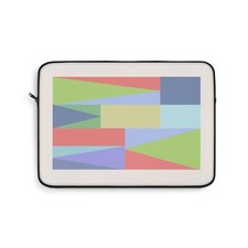 Colorful Shapes Laptop Sleeve