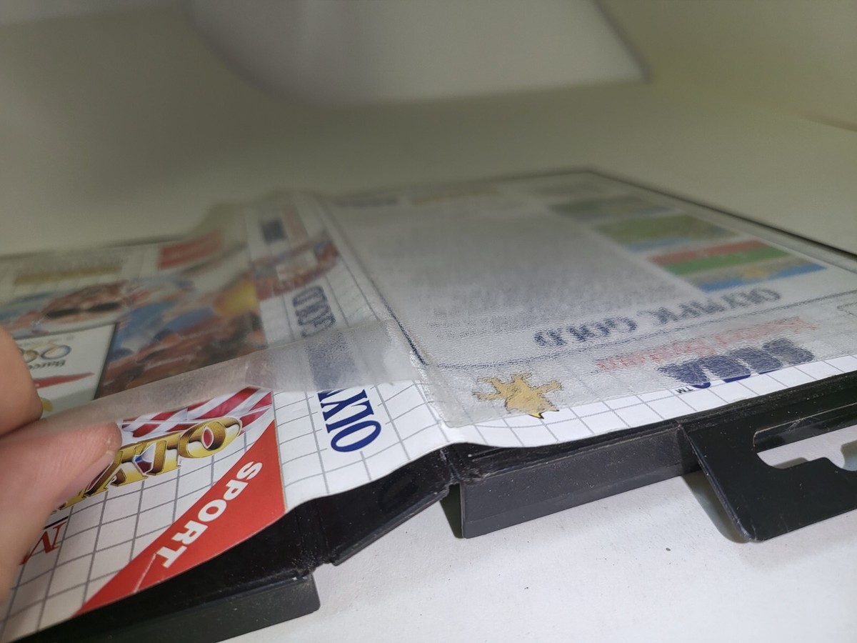 Jeu Vidéo Olympic Gold - Barcelone 1992 Pour Sega Master System | Complet Avec Brochure Collector