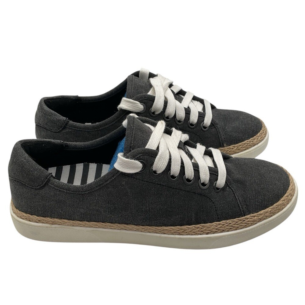 Vionic nautical Stylish gray  Canvas Sneakers wit… - image 7