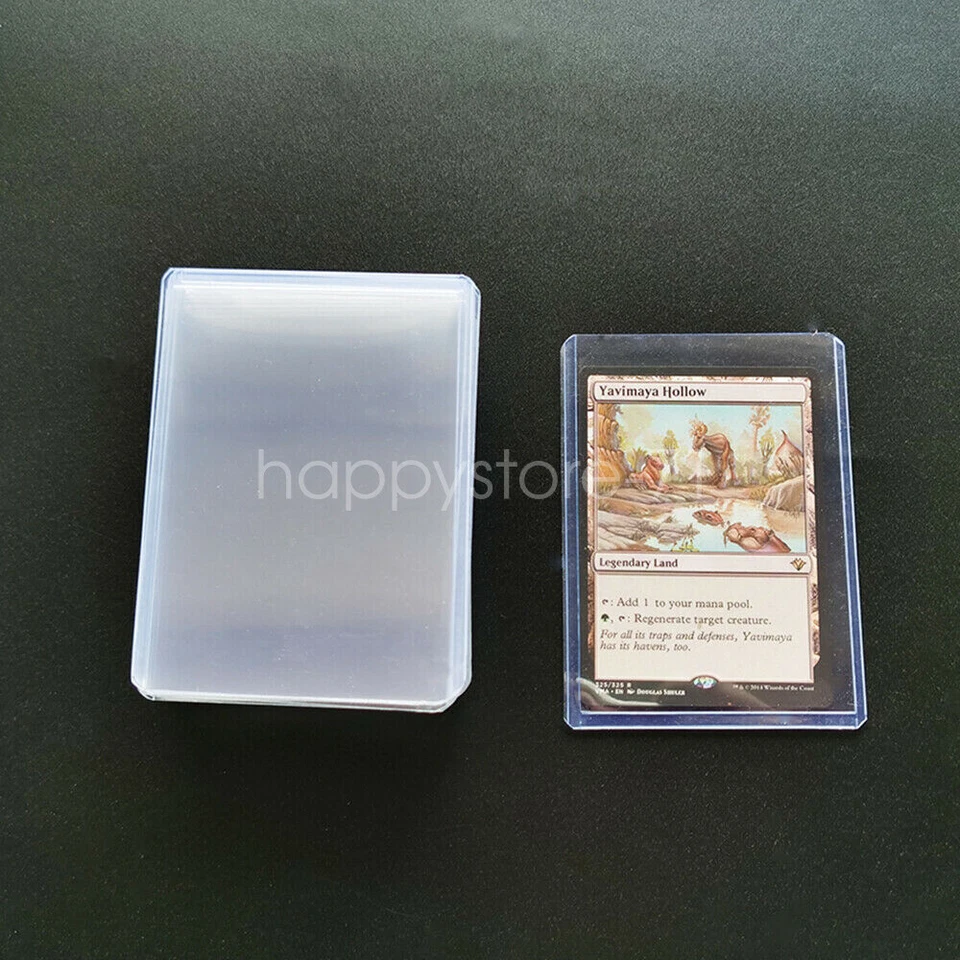 100x Toploader 35PT /1000x Penny Sleeves Top Loader Card Protector Ultra Pokemon - image 4 of 4