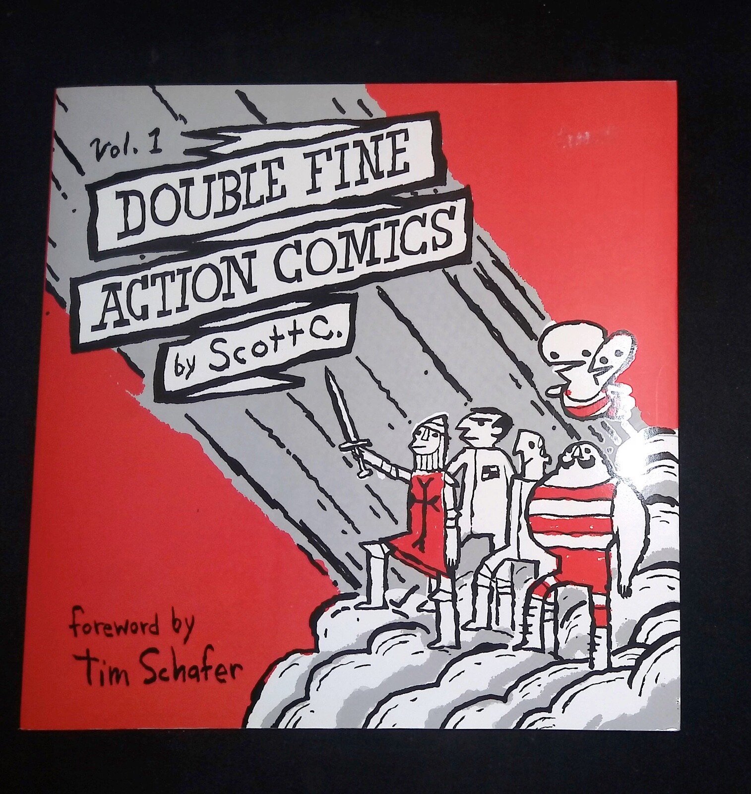 Double Fine Action Comics Vol.1 Oni Press Graphic Novel Scott C.