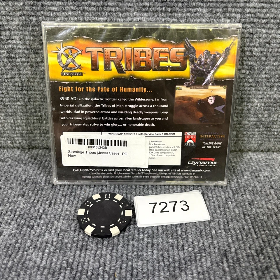 Starsiege Tribes & Trbes 2 PC Games Complete w/ Manual CIB New Sealed & VGC - Image 2 of 4