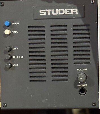 Studer A-810 monitor speakers