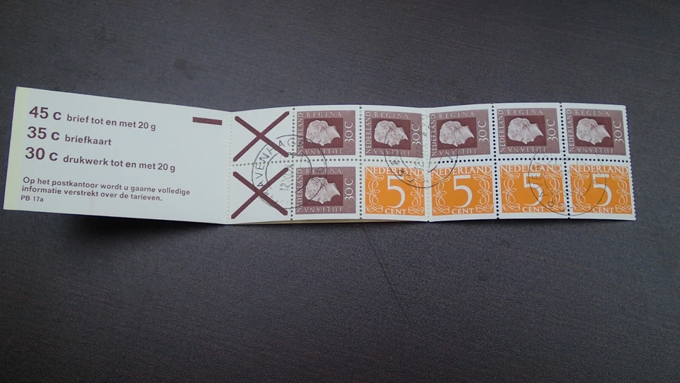 NETHERLAND: SN 461d, 2 COMPLETE BOOKLETS, ONE MNH, ONE CTO. L060121 - 6 - Image 3 of 4