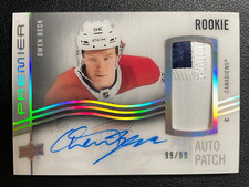 23-24 Premier Hockey Acetate Rookie Auto Patch Horizontal Owen Beck #/99