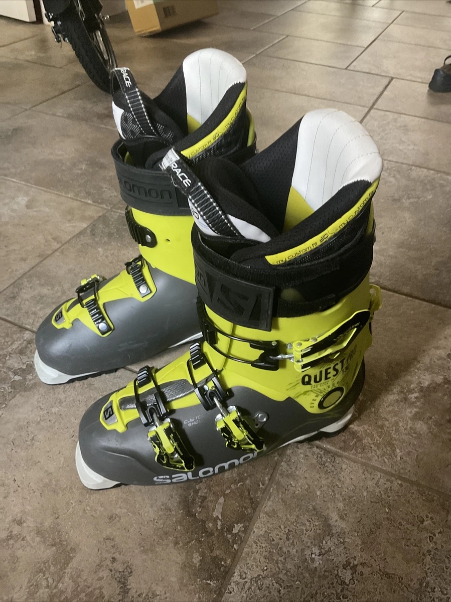 SALOMON QUEST PRO 130 MENS SKI BOOTS 29.5