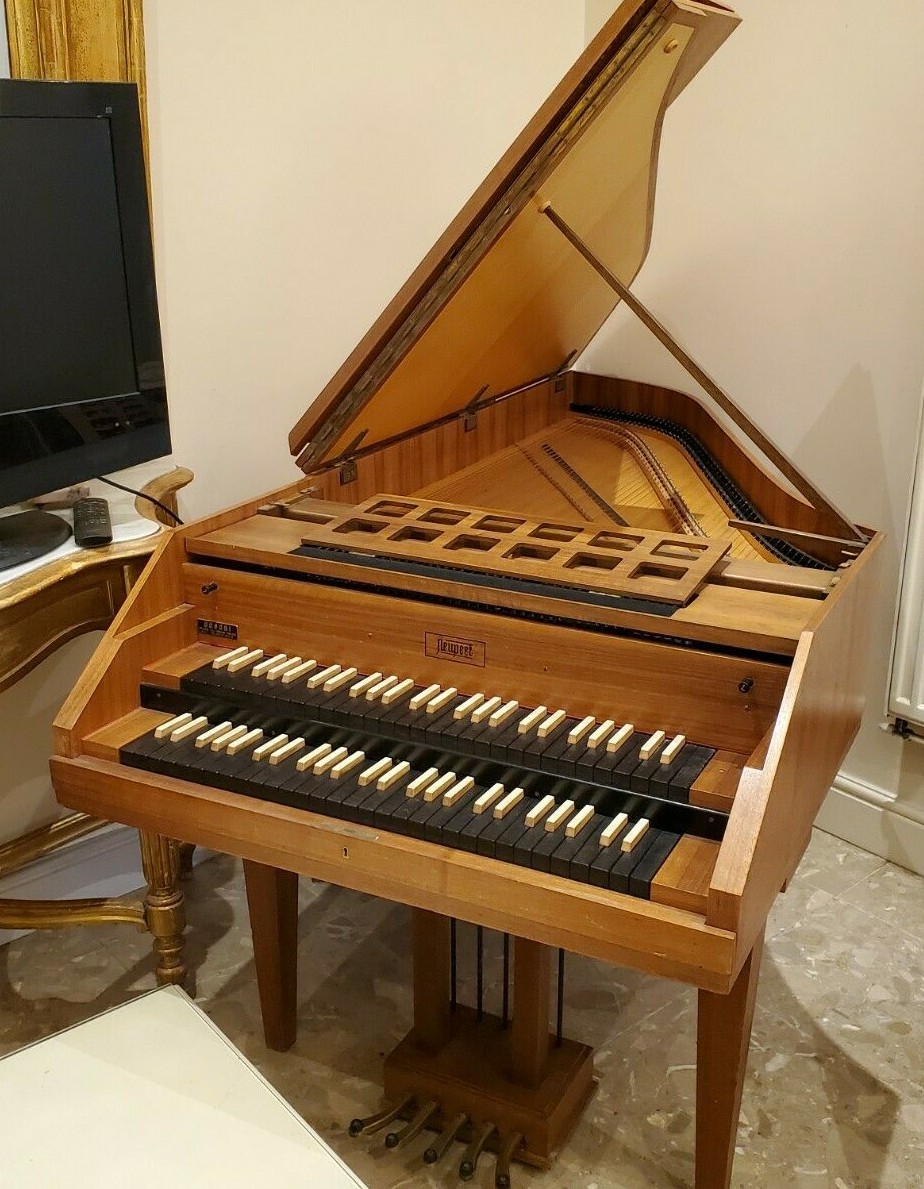 Neupert Double Keyboard Harpsichord eBay