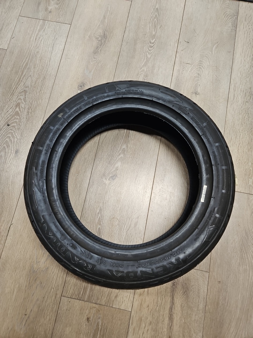 Can-Am New OEM, Confident-Stable Front Spyder Tires 165/55R 15, 706204795 nos