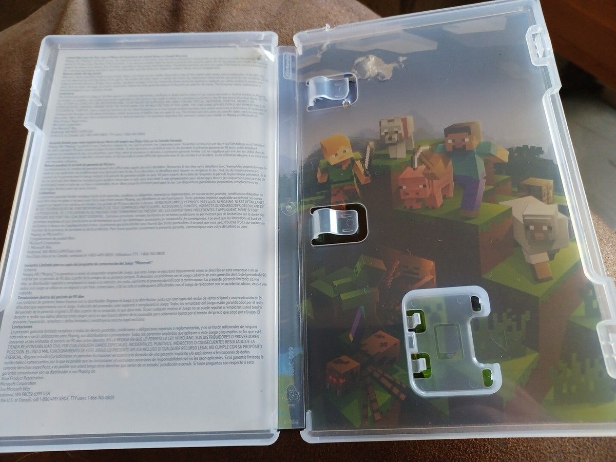 Minecraft - Nintendo Switch Case Only, Some Damage | eBay