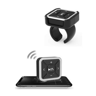 Telecomando Bluetooth 5.0 Da Polso Per Moto E Sport - Controllo Musica E Fotocamera - Foto 5