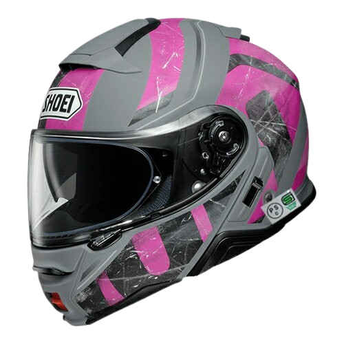 SHOEI NEOTEC II 2 JAUNT Pink M Size 57-58cm Full Face Helmet Japan  