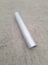 6061 Aluminum Round Tube 4.5in OD x 4in ID x 0.25in Thick Wall x 24in Long
