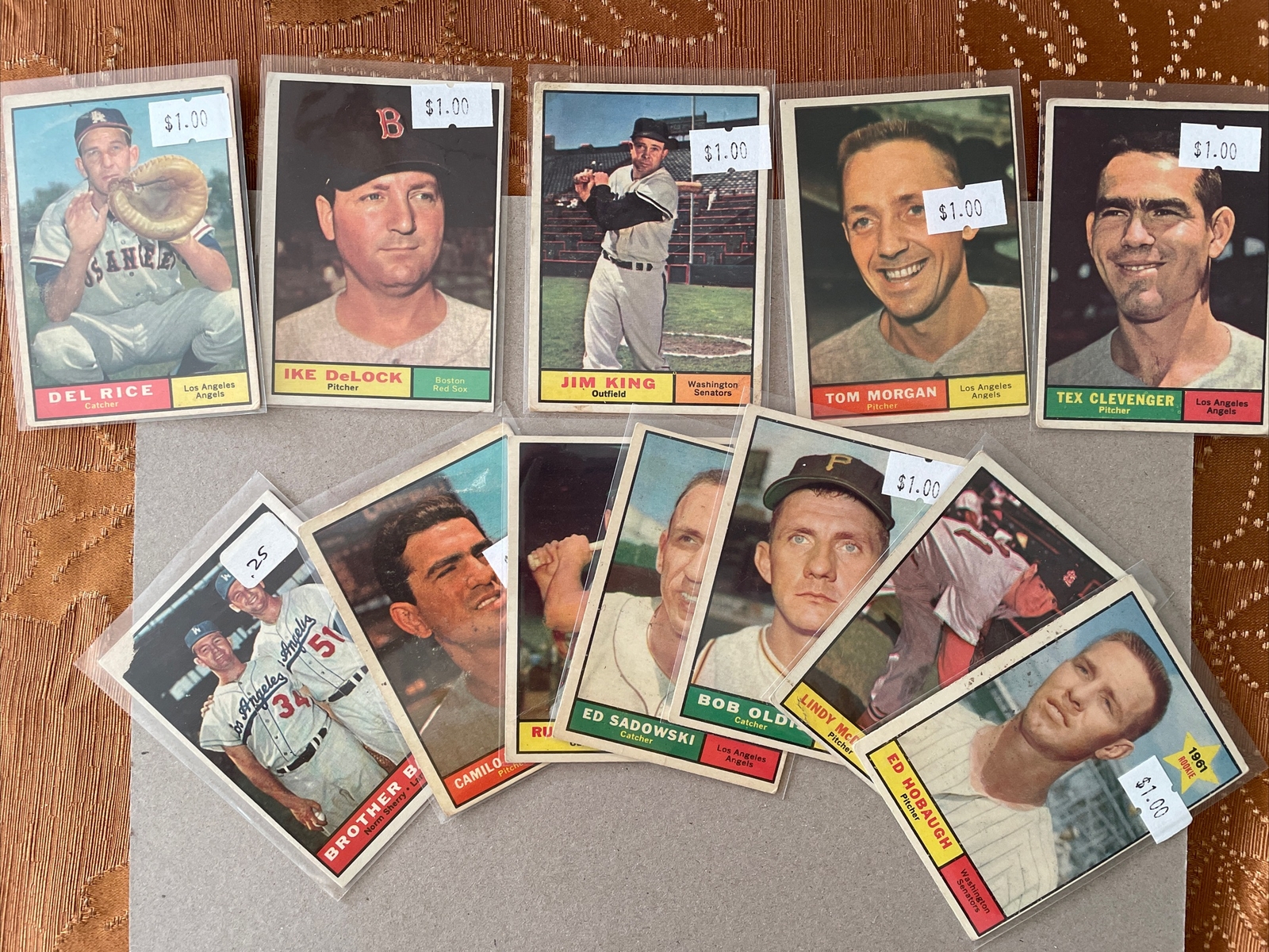 19591962 LARGE 188 Vintage Baseball Card Lot With 21 Other Random