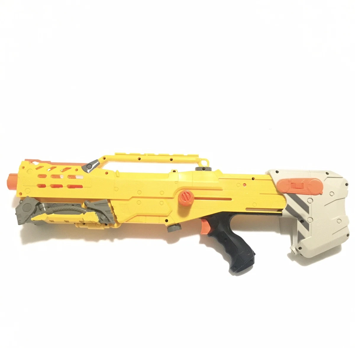 Nerf Blaster N-Force Longshot CS-6 Recon CS-6 Hasbro Yellow 18 Dart Clip 