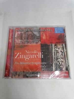 Niccolo Zingarelli the milanese Symphonies vol. 1 Atalanta fugiens vanni moretto