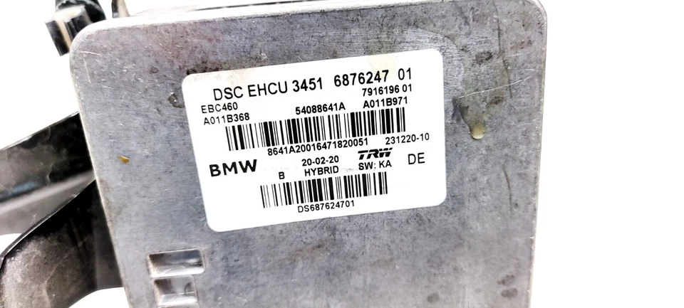 BMW X3 G01 ABS ANTIBLOQUEO BOMBA DE FRENO MÓDULO UNIDAD OEM 2018 - 2020 💎 Foto 4 de 4