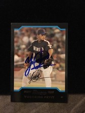 YUSMEIRO PETIT 2004 TOPPS BOWMAN Autograph Signed AUTO Baseball Card BDP141 METS
